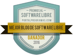 Ganador de los Premios PortalProgramas 2016 como Mejor blog de software libre