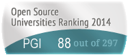The Pacifica Graduate Institute's Open Source universities Ranking position. PortalProgramas.com