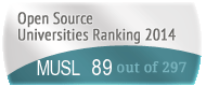 The Maryville University of Saint Louis's Open Source universities Ranking position. PortalProgramas.com
