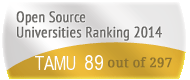 The Texas A & M University - College Station (TAMU)'s Open Source universities Ranking position. PortalProgramas.com