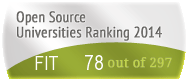 The Florida Institute of Technology's Open Source universities Ranking position. PortalProgramas.com
