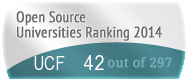 The University of Central Florida (UCF)'s Open Source universities Ranking position. PortalProgramas.com