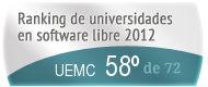 La UEMC en el Ranking de universidades en software libre. PortalProgramas.com