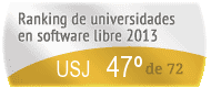 La USJ en el Ranking de universidades en software libre. PortalProgramas.com