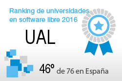 La UAL en el Ranking de universidades en software libre. PortalProgramas.com
