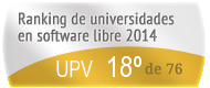 La UPV en el Ranking de universidades en software libre. PortalProgramas.com