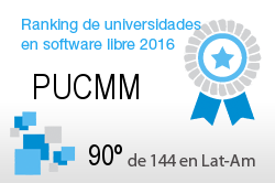 La PUCMM en el Ranking de universidades en software libre. PortalProgramas.com