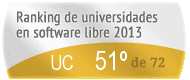 La UC en el Ranking de universidades en software libre. PortalProgramas.com