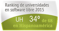 La UH en el Ranking de universidades en software libre. PortalProgramas.com