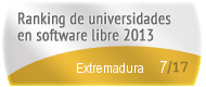 Extremadura en el Ranking de universidades en software libre. PortalProgramas.com