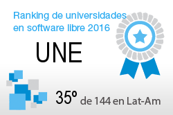 La UNE en el Ranking de universidades en software libre. PortalProgramas.com