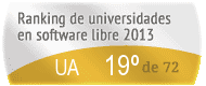 La UA en el Ranking de universidades en software libre. PortalProgramas.com