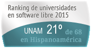 La UNAM en el Ranking de universidades en software libre. PortalProgramas.com