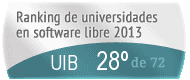 La UIB en el Ranking de universidades en software libre. PortalProgramas.com