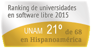 La UNAM en el Ranking de universidades en software libre. PortalProgramas.com