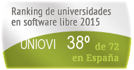 La UNIOVI en el Ranking de universidades en software libre. PortalProgramas.com