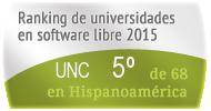 La UNC en el Ranking de universidades en software libre. PortalProgramas.com