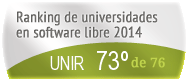 La UNIR en el Ranking de universidades en software libre. PortalProgramas.com