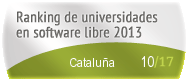 Cataluña en el Ranking de universidades en software libre. PortalProgramas.com