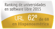 La URL en el Ranking de universidades en software libre. PortalProgramas.com
