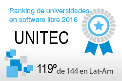 La UNITEC en el Ranking de universidades en software libre. PortalProgramas.com