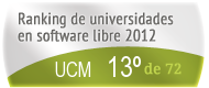 La UCM en el Ranking de universidades en software libre. PortalProgramas.com