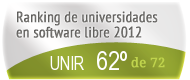 La UNIR en el Ranking de universidades en software libre. PortalProgramas.com