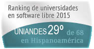 La UNIANDES en el Ranking de universidades en software libre. PortalProgramas.com