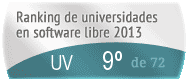 La UV en el Ranking de universidades en software libre. PortalProgramas.com