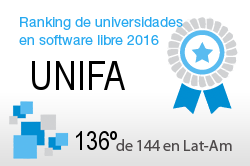 La UNIFA en el Ranking de universidades en software libre. PortalProgramas.com