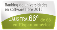 La UAUSTRAL en el Ranking de universidades en software libre. PortalProgramas.com