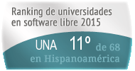 La UNA en el Ranking de universidades en software libre. PortalProgramas.com