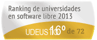 La UDEUSTO en el Ranking de universidades en software libre. PortalProgramas.com