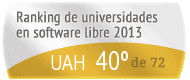 La UAH en el Ranking de universidades en software libre. PortalProgramas.com
