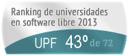 La UPF en el Ranking de universidades en software libre. PortalProgramas.com