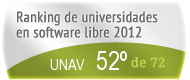 La UNAV en el Ranking de universidades en software libre. PortalProgramas.com