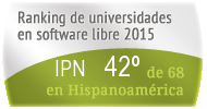 La IPN en el Ranking de universidades en software libre. PortalProgramas.com