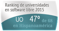 La UO en el Ranking de universidades en software libre. PortalProgramas.com