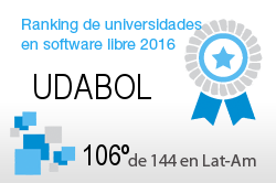 La UDABOL en el Ranking de universidades en software libre. PortalProgramas.com