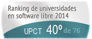 La UPCT en el Ranking de universidades en software libre. PortalProgramas.com