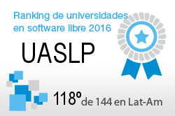 La UASLP en el Ranking de universidades en software libre. PortalProgramas.com