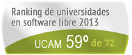 La UCAM en el Ranking de universidades en software libre. PortalProgramas.com