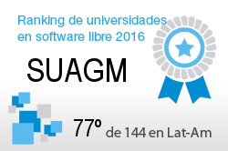 La SUAGM en el Ranking de universidades en software libre. PortalProgramas.com