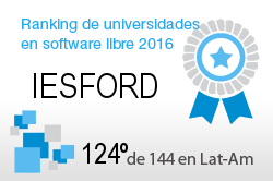 La IESFORD en el Ranking de universidades en software libre. PortalProgramas.com