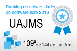 La UAJMS en el Ranking de universidades en software libre. PortalProgramas.com