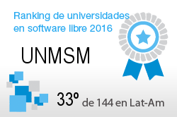 La UNMSM en el Ranking de universidades en software libre. PortalProgramas.com