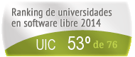 La UIC en el Ranking de universidades en software libre. PortalProgramas.com