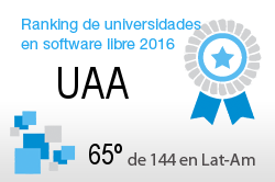 La UAA en el Ranking de universidades en software libre. PortalProgramas.com