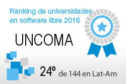La UNCOMA en el Ranking de universidades en software libre. PortalProgramas.com