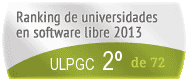 La ULPGC en el Ranking de universidades en software libre. PortalProgramas.com